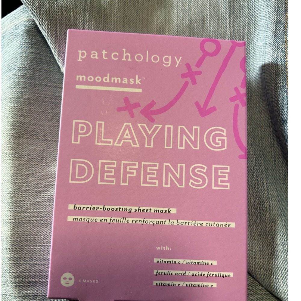Patchology Moodmask Playing Defense Barrier-Boosting Sheet Mask 4 Pk Vitamin C E